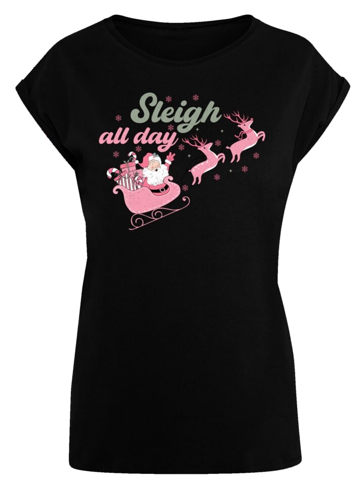 Футболка F4NT4STIC Extended Shoulder T-Shirt Sleigh all day Santas Reindeers, черный
Футболка F4NT4STIC Extended Shoulder T-Shirt Sleigh all day Santas Reindeers, черный
