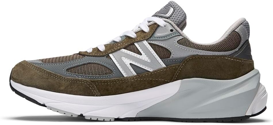 Кроссовки New Balance Unisex Adult 990 V6, сделано в США, серый/оливковый
Кроссовки New Balance Unisex Adult 990 V6, сделано в США, серый/оливковый