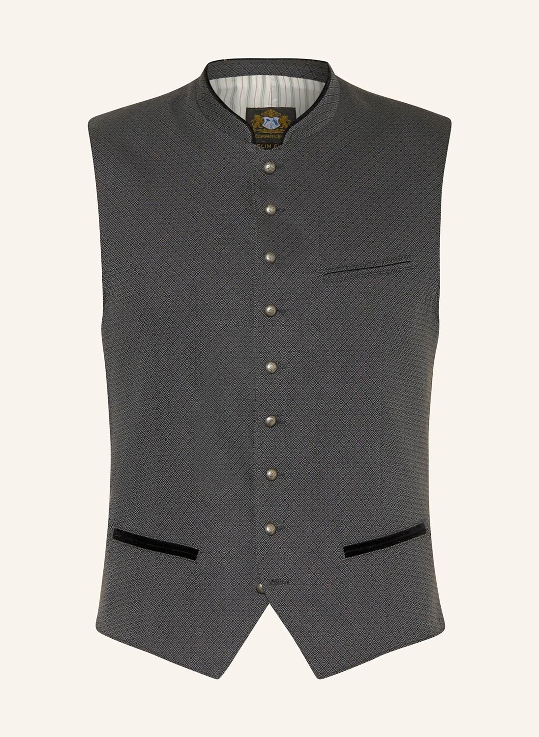 Традиционный жилет Мартин Hammerschmid, серый 
Традиционный жилет Мартин Hammerschmid, серый