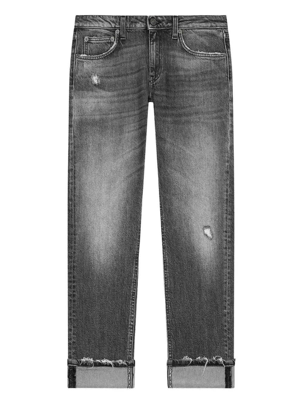 Джинсы с подворотами и эффектом выцветания Dondup, серый
Джинсы с подворотами и эффектом выцветания Dondup, серый