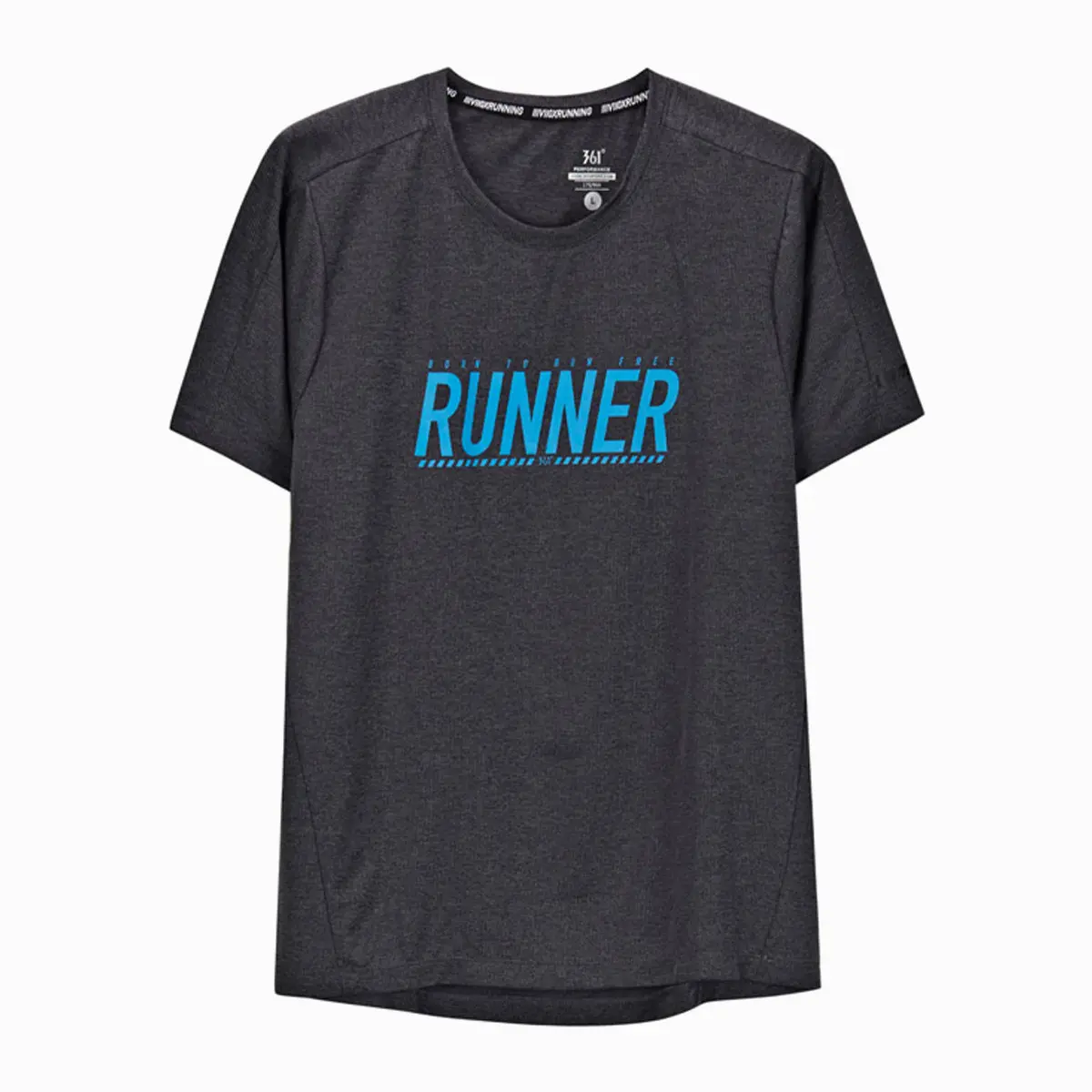 361° Футболка мужская Basic черная/серый Gravel с круглым вырезом, умеренно прямого кроя
361° Футболка мужская Basic черная/серый Gravel с круглым вырезом, умеренно прямого кроя