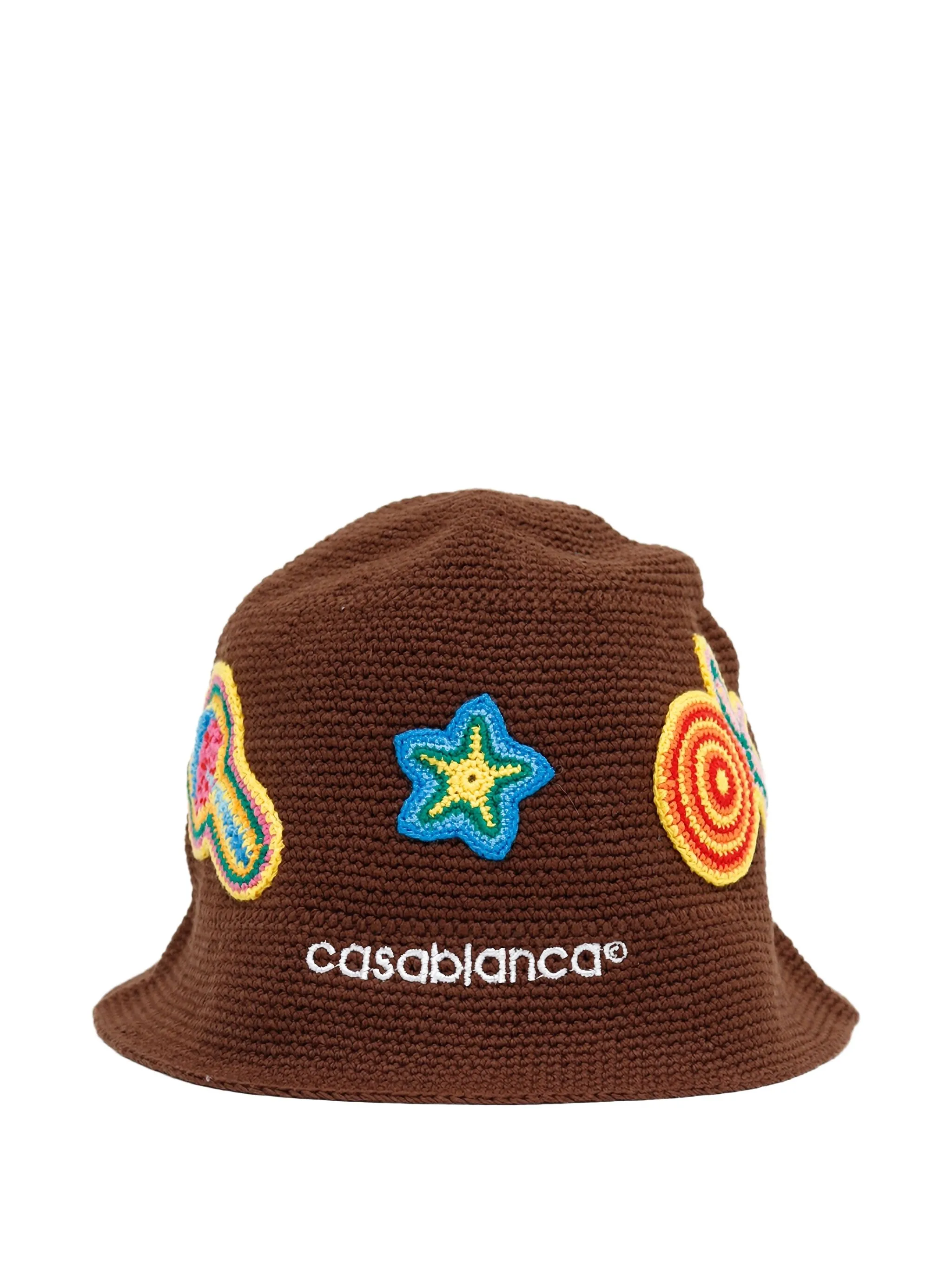 Панама с вышитым логотипом Casablanca, коричневый
Панама с вышитым логотипом Casablanca, коричневый