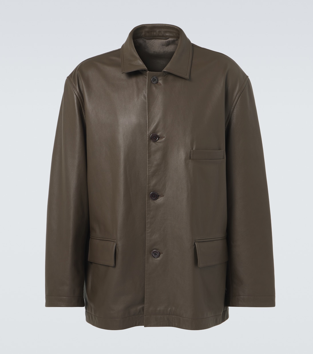 Кожаная куртка Lemaire, Mushroom
Кожаная куртка Lemaire, Mushroom