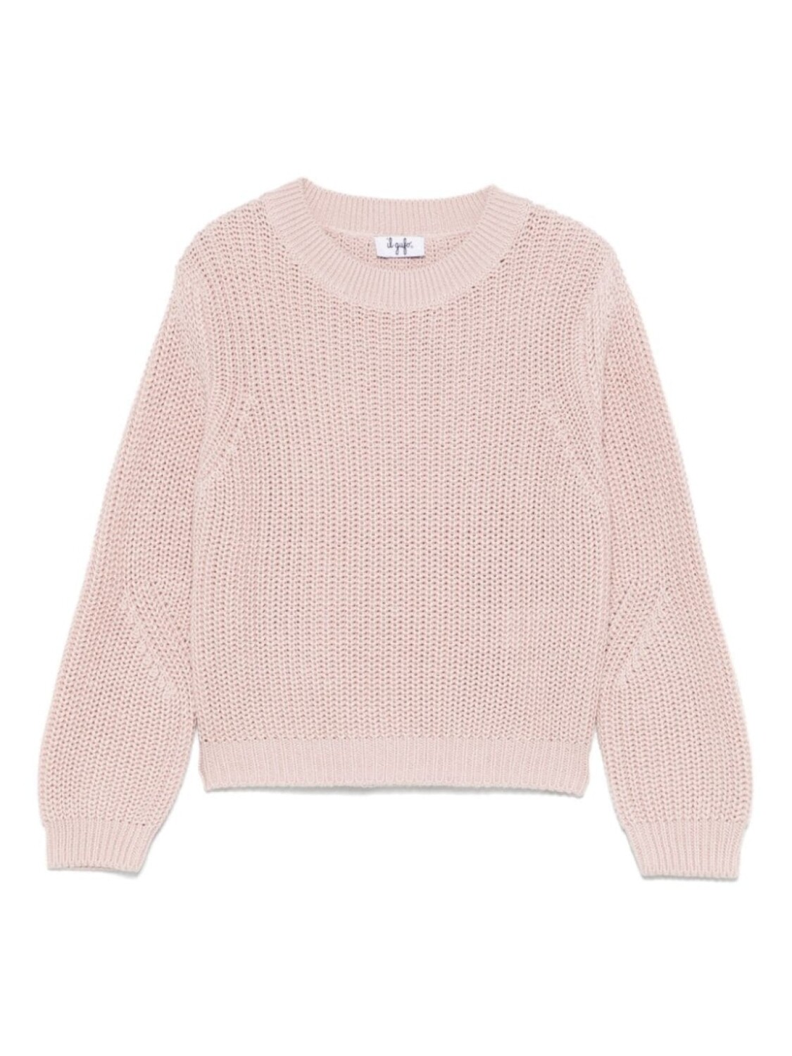 Il Gufo свитер ребристого плетения, розовый
Il Gufo свитер ребристого плетения, розовый