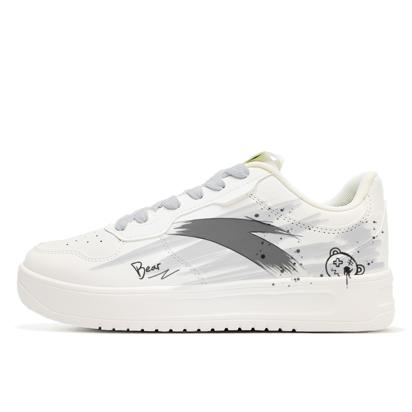 ANTA Скользоустойчивые амортизирующие низкие скейтерские кроссовки мужские бело-серые, цвет White Gray
ANTA Скользоустойчивые амортизирующие низкие скейтерские кроссовки мужские бело-серые, цвет White Gray