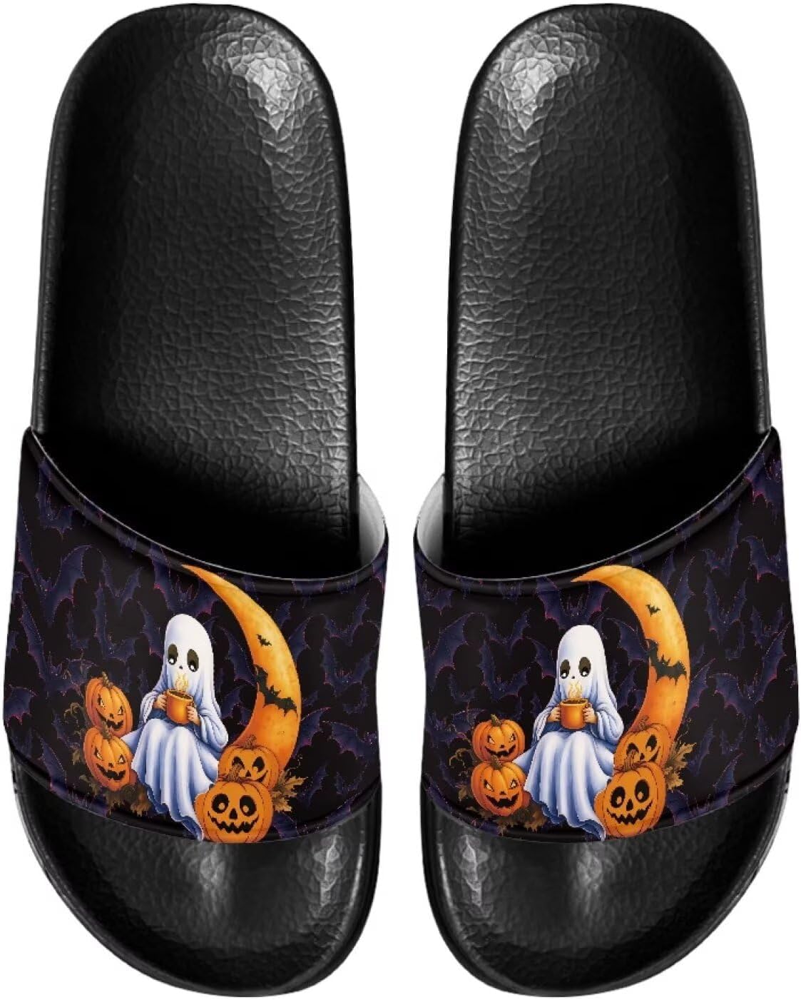 Сандалии-шлепанцы для мужчин и женщин, с открытым носком, удобные пляжные шлепанцы на плоской подошве Judentidos, Halloween Ghost Moon
Сандалии-шлепанцы для мужчин и женщин, с открытым носком, удобные пляжные шлепанцы на плоской подошве Judentidos, Halloween Ghost Moon