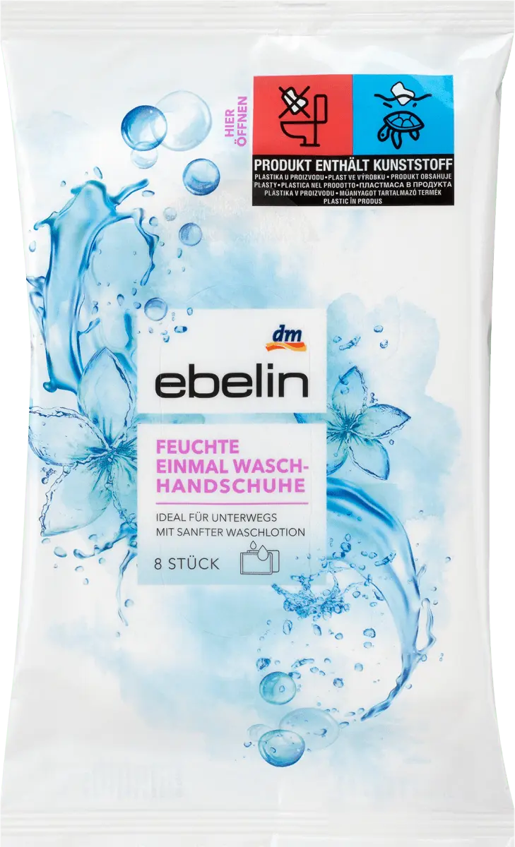 Моющиеся перчатки после увлажнения 8 шт. ebelin
Моющиеся перчатки после увлажнения 8 шт. ebelin