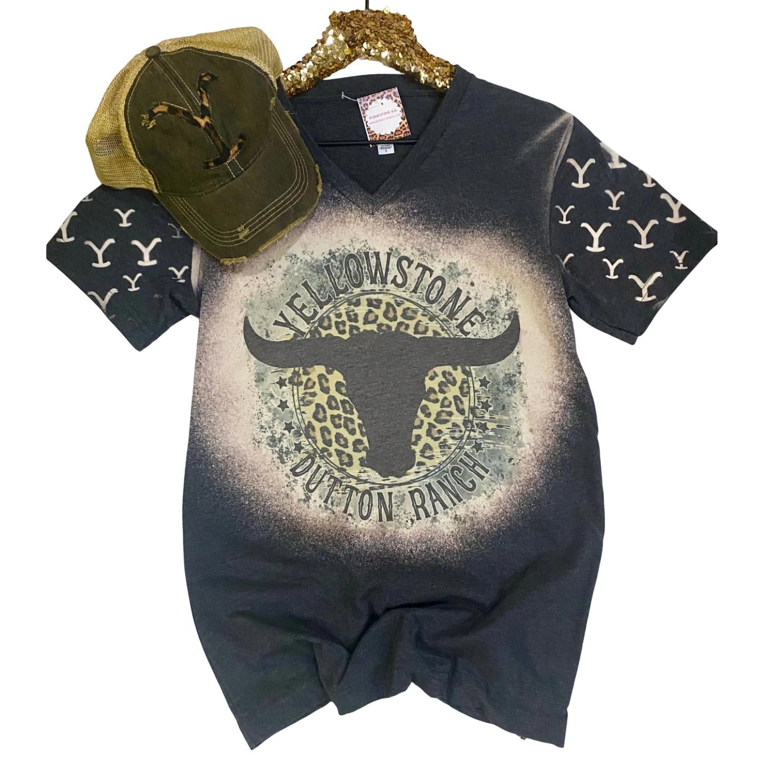 Женская футболка Yellowstone Dutton Ranch Bleached с V-образным вырезом черного цвета Blue Buttercup
Женская футболка Yellowstone Dutton Ranch Bleached с V-образным вырезом черного цвета Blue Buttercup