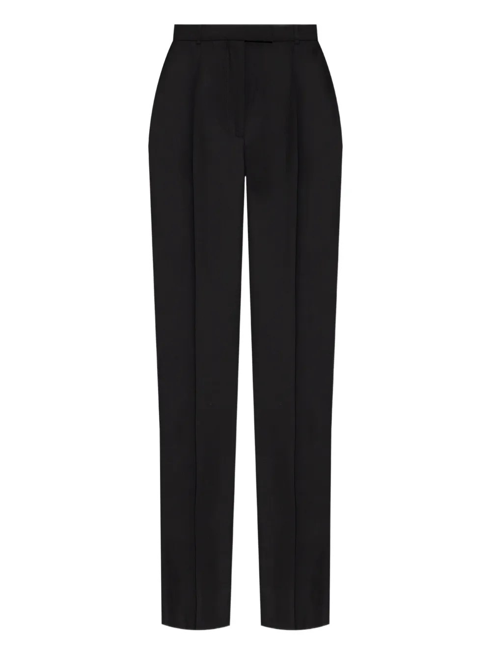 Брюки с высокой талией Alexander McQueen, черный
Брюки с высокой талией Alexander McQueen, черный