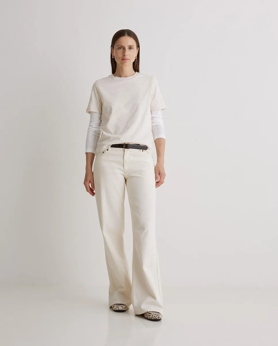 Футболка для женщин с коротким рукавом и круглым вырезом Yerse, бежевый
Футболка для женщин с коротким рукавом и круглым вырезом Yerse, бежевый