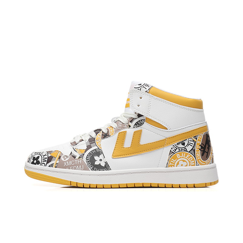 WARRIOR Высокие скейтерские кроссовки унисекс бело-желтые, цвет White Yellow
WARRIOR Высокие скейтерские кроссовки унисекс бело-желтые, цвет White Yellow