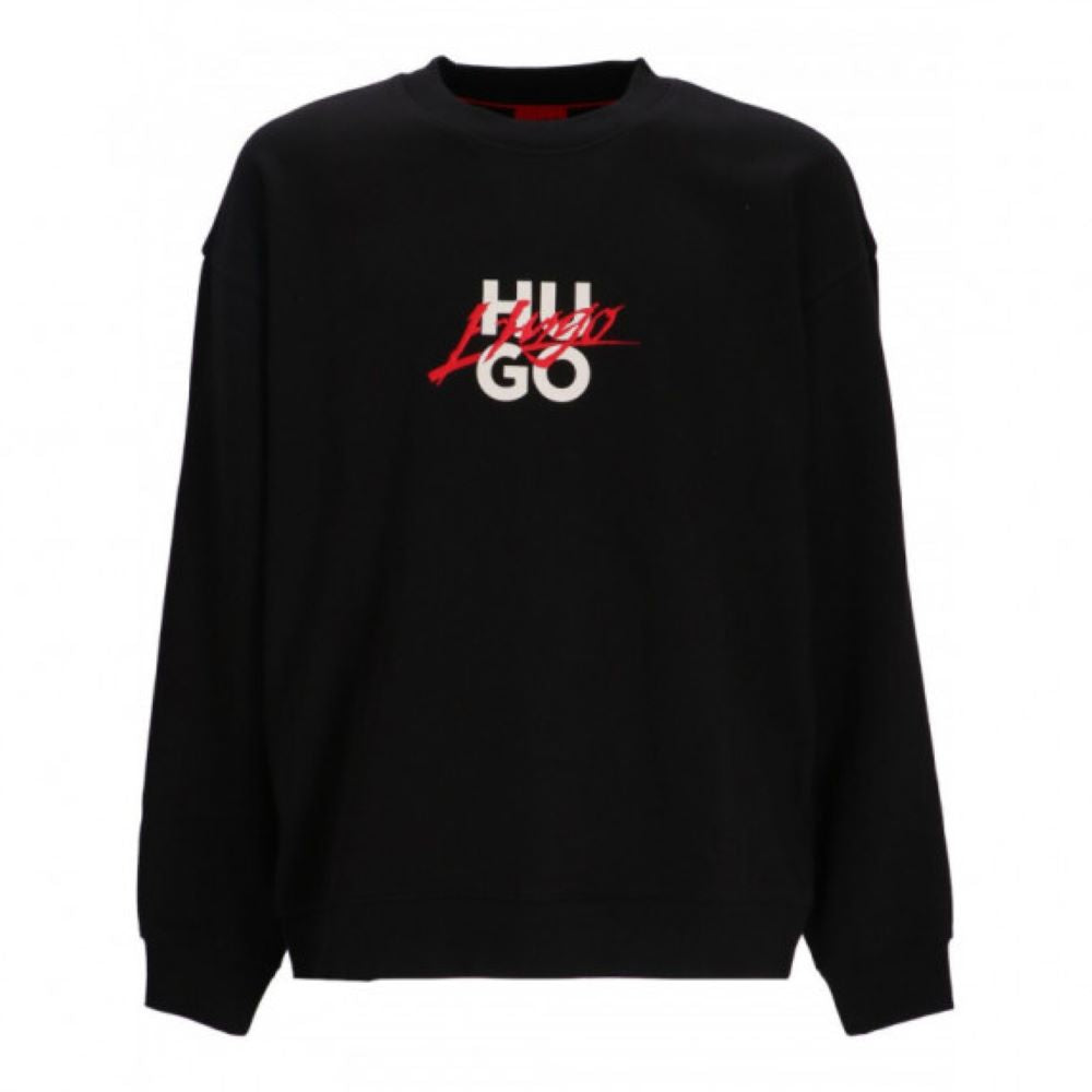 Мужской свитер Hugo Dlogonty Script Logo с круглым вырезом, черный Hugo Boss
Мужской свитер Hugo Dlogonty Script Logo с круглым вырезом, черный Hugo Boss