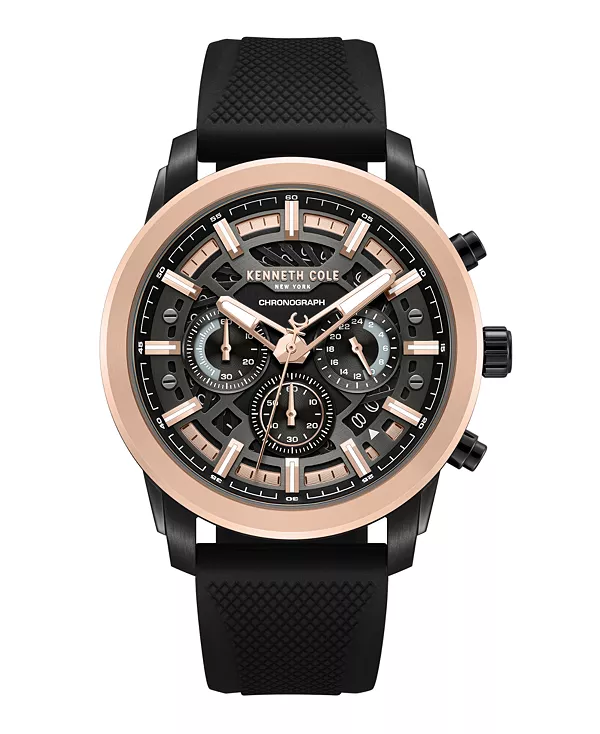 Мужские часы-хронограф, 44 мм Kenneth Cole New York, black
Мужские часы-хронограф, 44 мм Kenneth Cole New York, black
