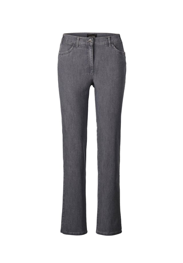 Короткий размер: элегантно декорированные джинсы Carla Goldner, черный
Короткий размер: элегантно декорированные джинсы Carla Goldner, черный