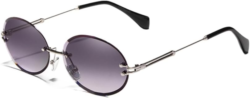 Солнцезащитные очки UV400 для мужчин и женщин | Безободковая оправа из сплава | Линзы ярких цветов для вождения и занятий спортом на открытом воздухе generic, Black Gradient
Солнцезащитные очки UV400 для мужчин и женщин | Безободковая оправа из сплава | Линзы ярких цветов для вождения и занятий спортом на открытом воздухе generic, Black Gradient