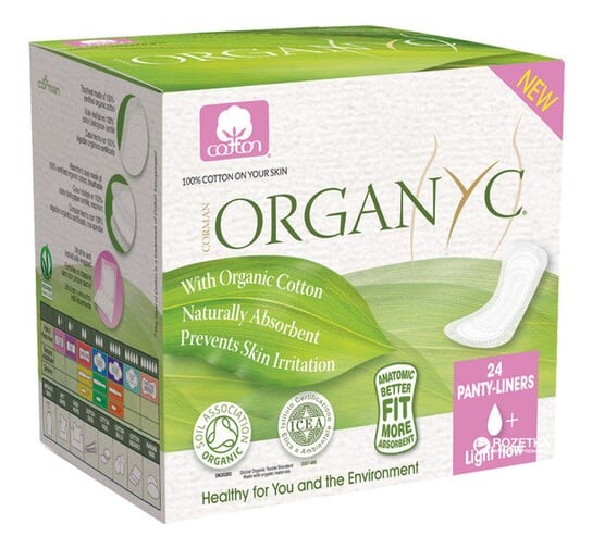 Прокладки гигиенические ультратонкие, 24 шт. Organ(s)c, Organ(y)c
Прокладки гигиенические ультратонкие, 24 шт. Organ(s)c, Organ(y)c