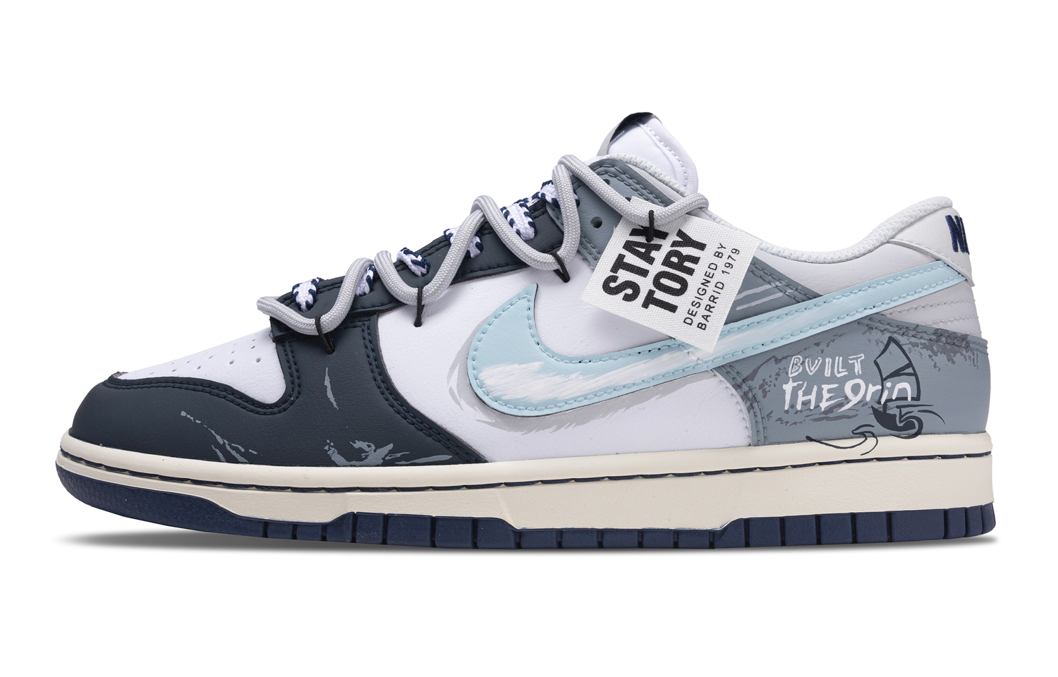 Мужские низкие кроссовки для скейтбординга Dunk Lone Sail устойчивые к истиранию, легкие и дышащие Nike, темно-серый
Мужские низкие кроссовки для скейтбординга Dunk Lone Sail устойчивые к истиранию, легкие и дышащие Nike, темно-серый