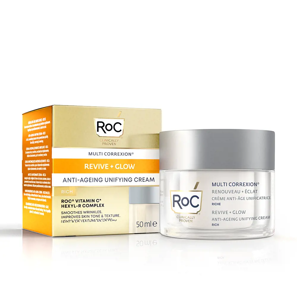 Крем для лица Revive + glow crema unificadora Roc, 50 мл.
Крем для лица Revive + glow crema unificadora Roc, 50 мл.