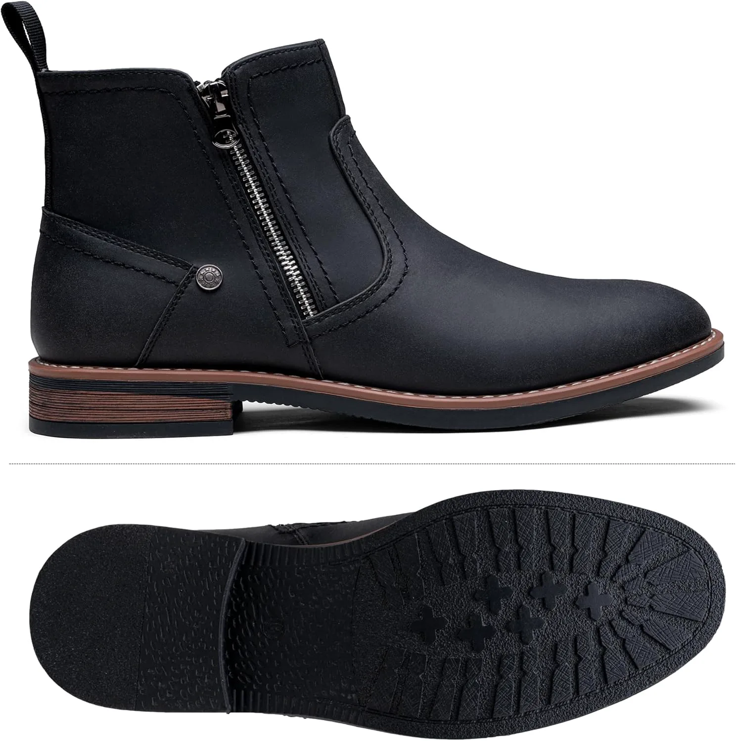 Мужские ботинки Jousen Chukka с боковой молнией, повседневные и стильные, для мужчин, черный
Мужские ботинки Jousen Chukka с боковой молнией, повседневные и стильные, для мужчин, черный