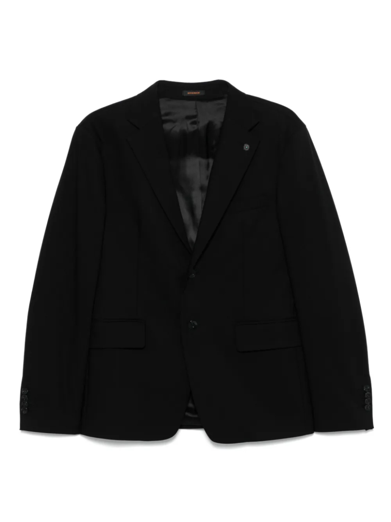 OFFICINA 36 однобортный пиджак, черный
OFFICINA 36 однобортный пиджак, черный