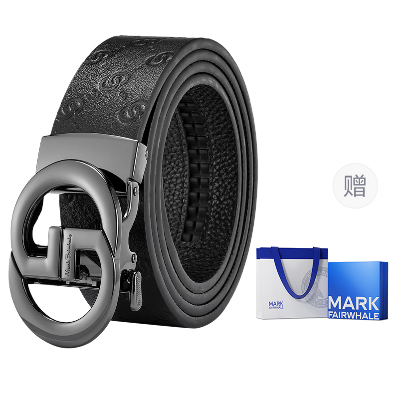 Кожаный ремень мужской шириной 3,5 см FAIRWHALE с черным крокодиловым принтом
Кожаный ремень мужской шириной 3,5 см FAIRWHALE с черным крокодиловым принтом