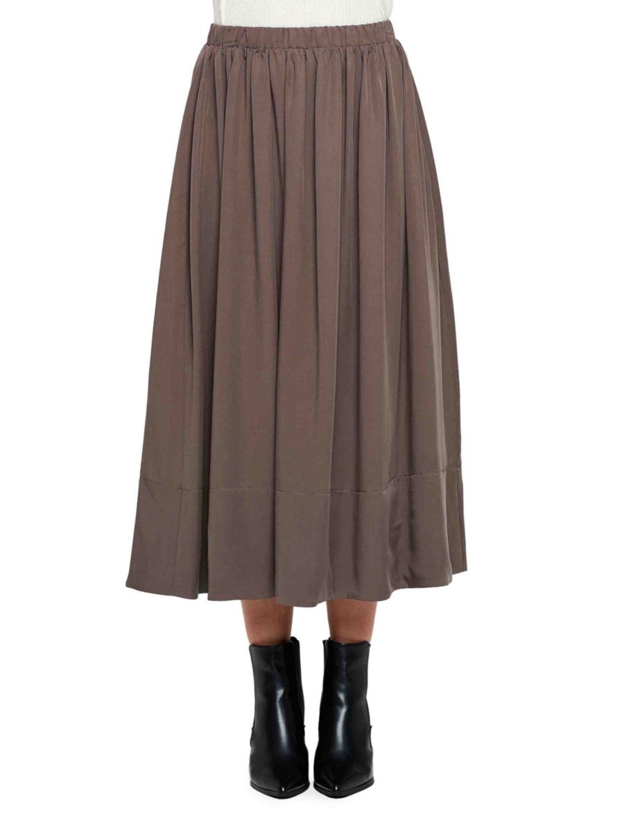 Плиссированная юбка миди Renee C., оливковый
Плиссированная юбка миди Renee C., оливковый