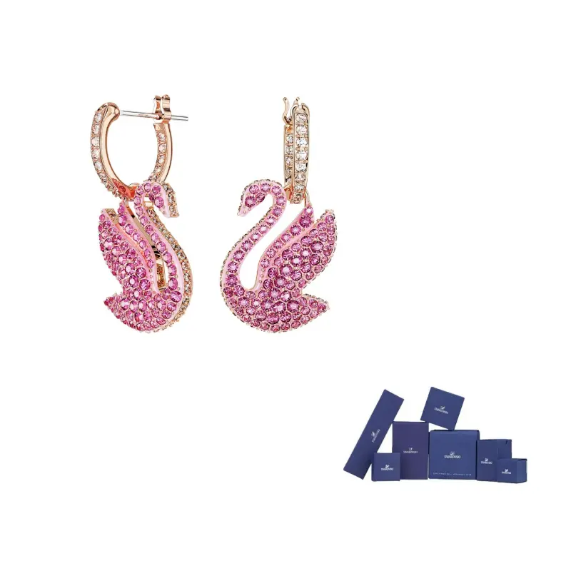 Искусственные кристаллические серьги для женщин Swarovski
Искусственные кристаллические серьги для женщин Swarovski