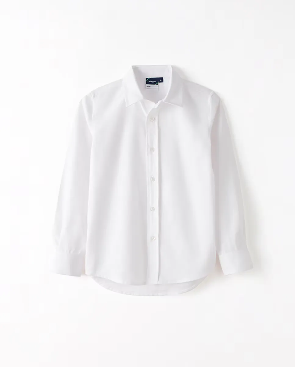 Оксфордская рубашка с длинными рукавами Kids El Corte Inglés, белый
Оксфордская рубашка с длинными рукавами Kids El Corte Inglés, белый