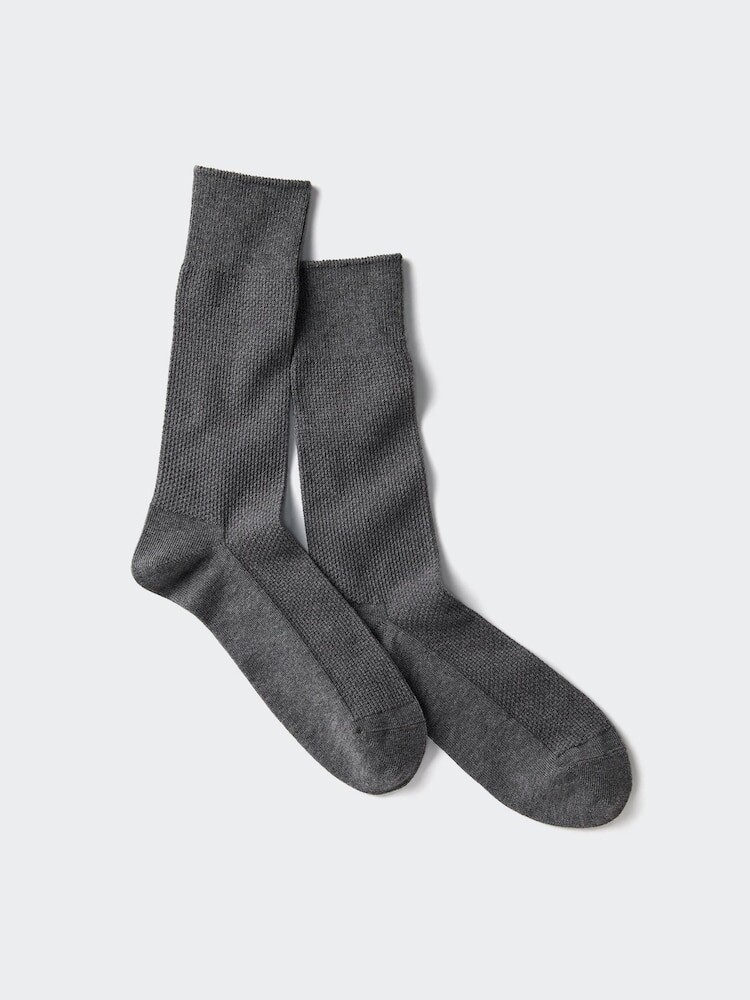 Носки из хлопка Supima пике Uniqlo, цвет 08 серый
Носки из хлопка Supima пике Uniqlo, цвет 08 серый