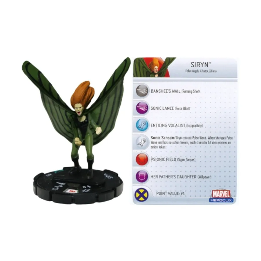 Сирин, Marvel HeroClix - Giant-Size X-Men - Singles
Сирин, Marvel HeroClix - Giant-Size X-Men - Singles