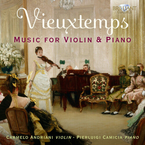 CD диск Vieuxtemps / Andriani / Camicia: Music for Violin & Piano
CD диск Vieuxtemps / Andriani / Camicia: Music for Violin & Piano