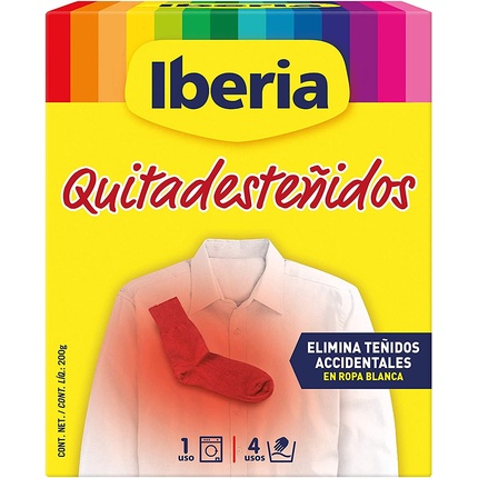 Quitamancha решает устранить случайный Destenidos в белом белье Iberia
Quitamancha решает устранить случайный Destenidos в белом белье Iberia