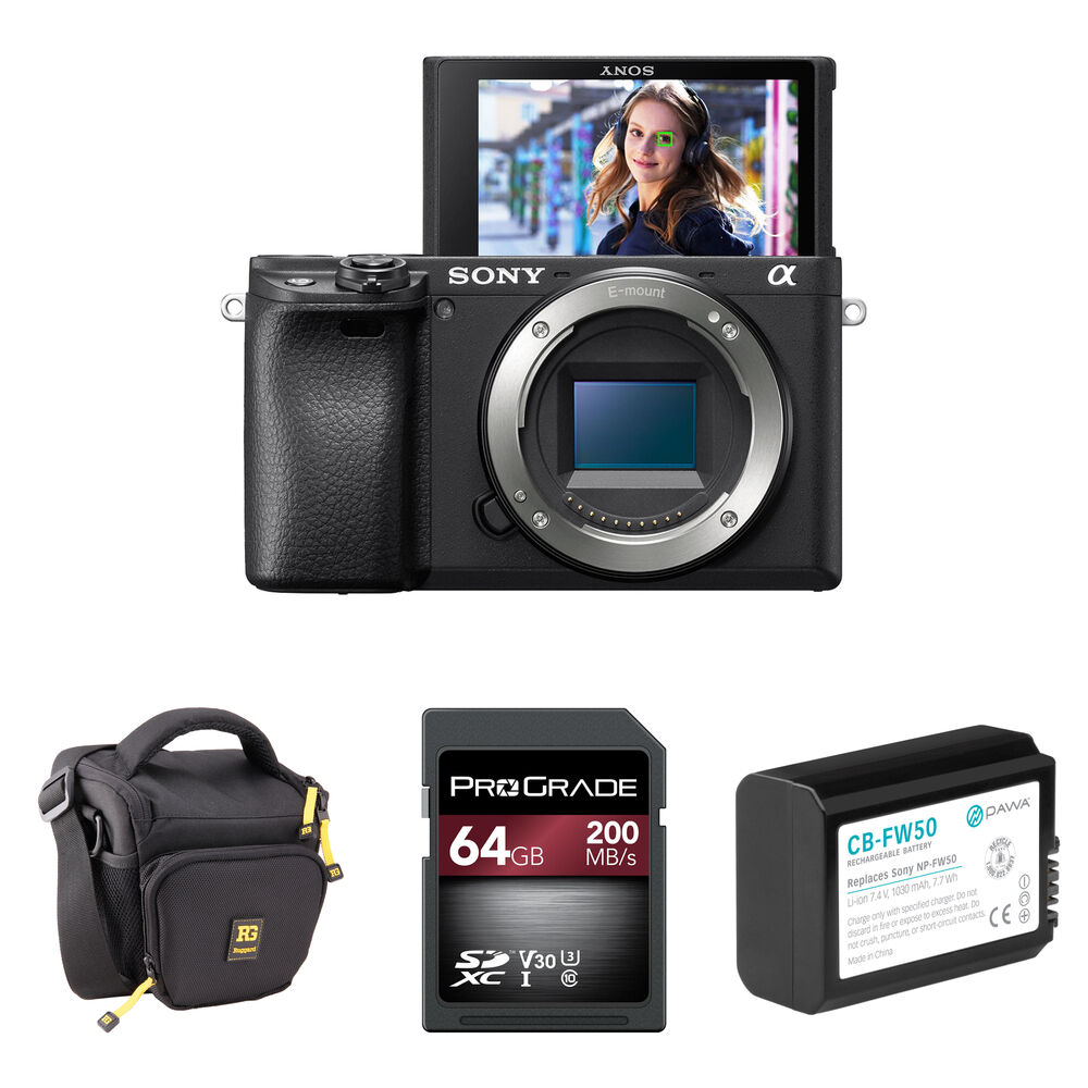 Беззеркальная камера Sony a6400 Mirrorless Camera with Basic Bundle
Беззеркальная камера Sony a6400 Mirrorless Camera with Basic Bundle