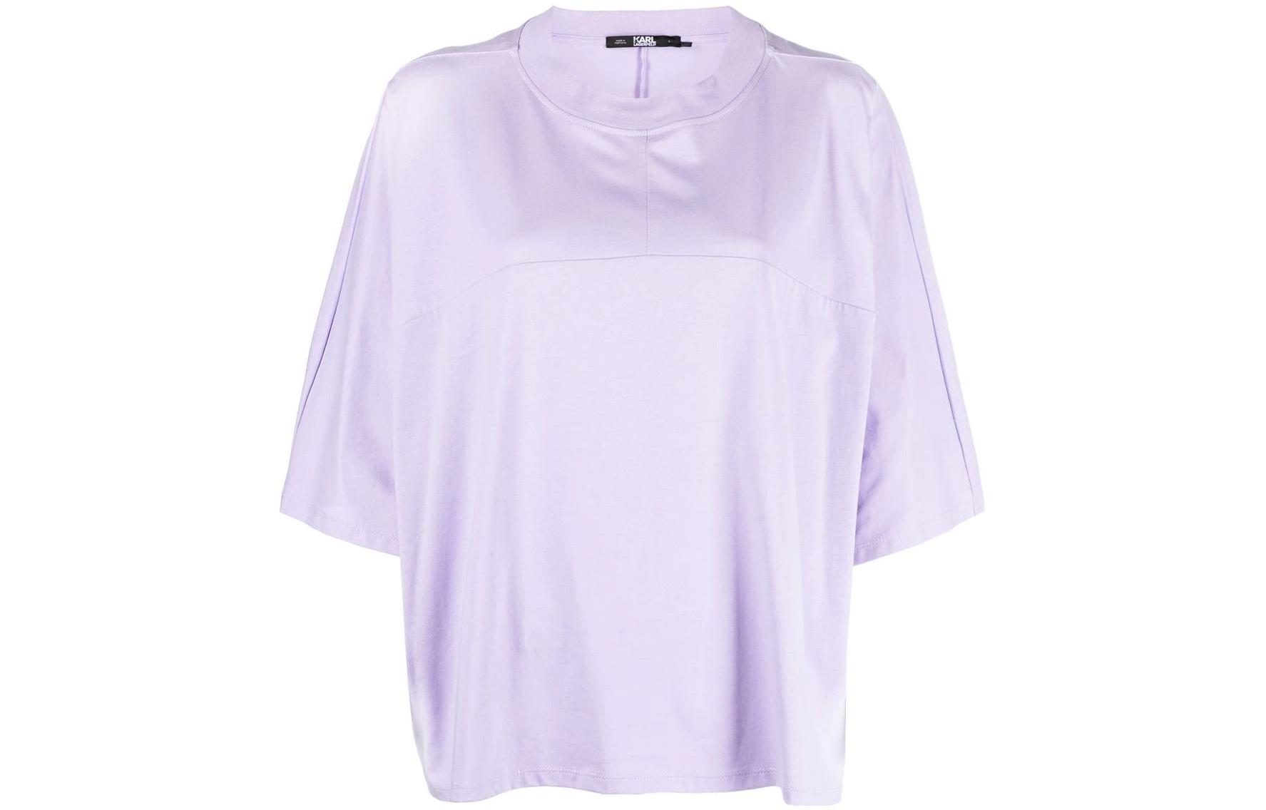 Футболка с рукавом летучая мышь женская фиолетовая KARL LAGERFELD / Karl Lagerfeld Jeans
Футболка с рукавом летучая мышь женская фиолетовая KARL LAGERFELD / Karl Lagerfeld Jeans