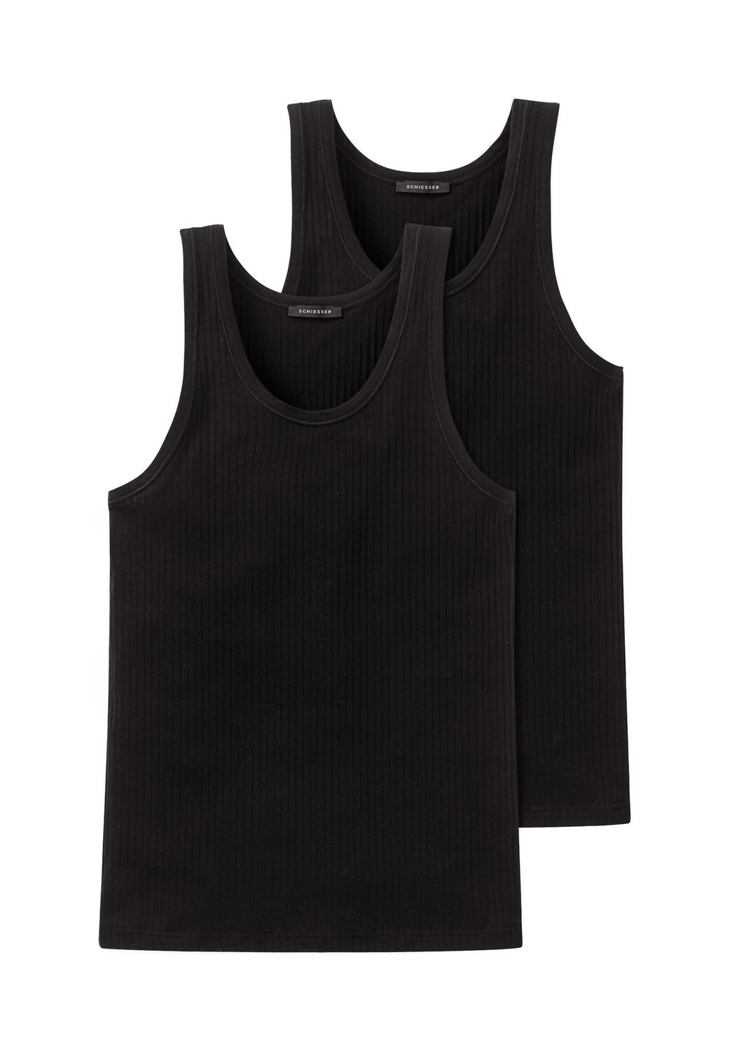 Комплект из 2 футболок/майки Cotton Essentials Authentic SCHIESSER, черный
Комплект из 2 футболок/майки Cotton Essentials Authentic SCHIESSER, черный