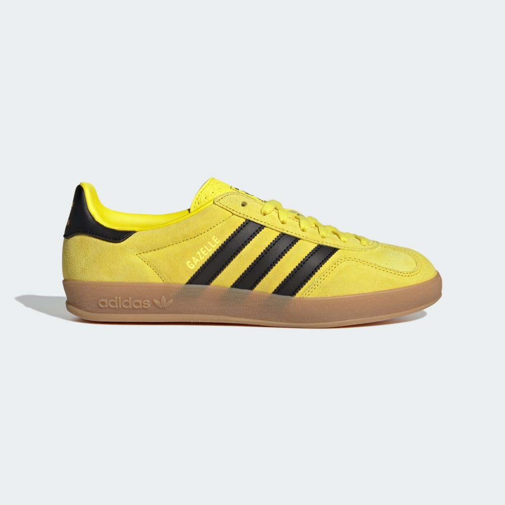 Кроссовки Adidas Gazelle Indoor Shoes, цвет Shock Yellow/Core Black/Gold Metallic
Кроссовки Adidas Gazelle Indoor Shoes, цвет Shock Yellow/Core Black/Gold Metallic