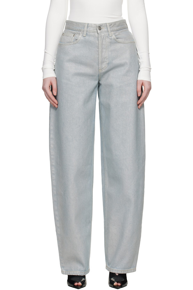 Mugler Синие джинсы с фольгированным покрытием
Mugler Синие джинсы с фольгированным покрытием