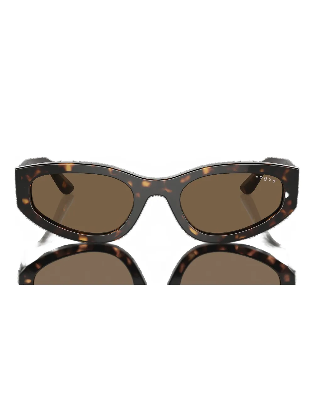 Солнцезащитные очки в геометрической оправе с черепаховым принтом Vogue Eyewear, коричневый
Солнцезащитные очки в геометрической оправе с черепаховым принтом Vogue Eyewear, коричневый