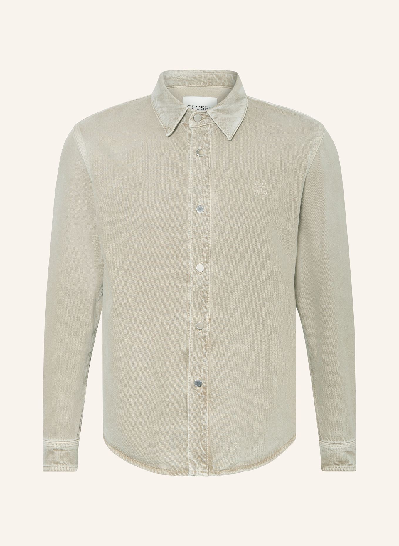 Удобная джинсовая рубашка Closed, зеленый
Удобная джинсовая рубашка Closed, зеленый