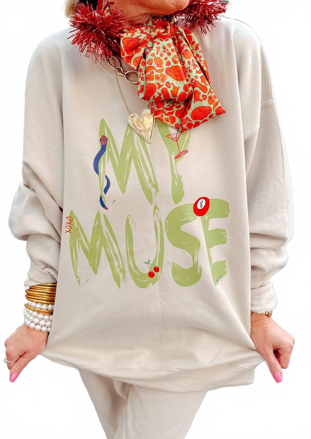 Свитшот My Muse бежевого цвета Muse, бежевый
Свитшот My Muse бежевого цвета Muse, бежевый