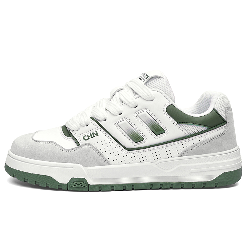 China Aerospace Низкие скейтерские кроссовки мужские бело-зеленые, цвет White Green
China Aerospace Низкие скейтерские кроссовки мужские бело-зеленые, цвет White Green