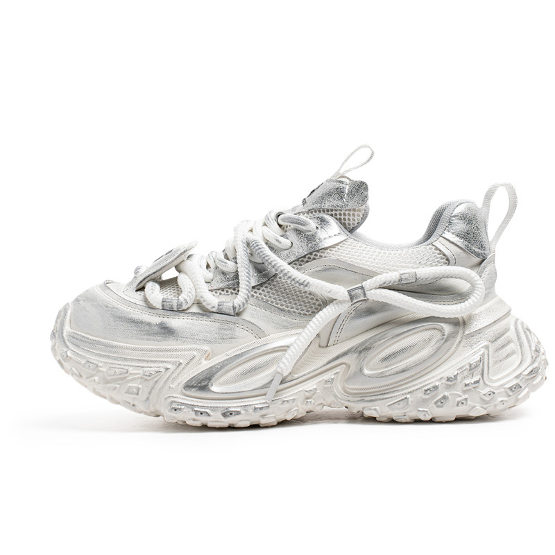 Qiandongmeili Мужские белые кеды низкие, цвет White 
Qiandongmeili Мужские белые кеды низкие, цвет White