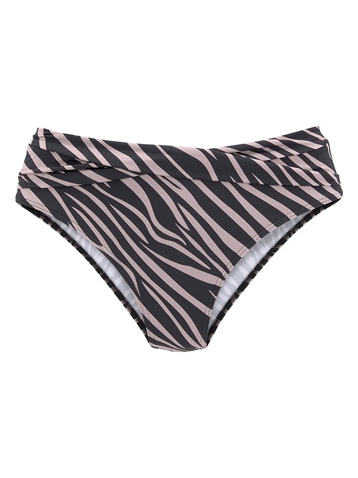 Плавки бикини LASCANA, черный/серый
Плавки бикини LASCANA, черный/серый