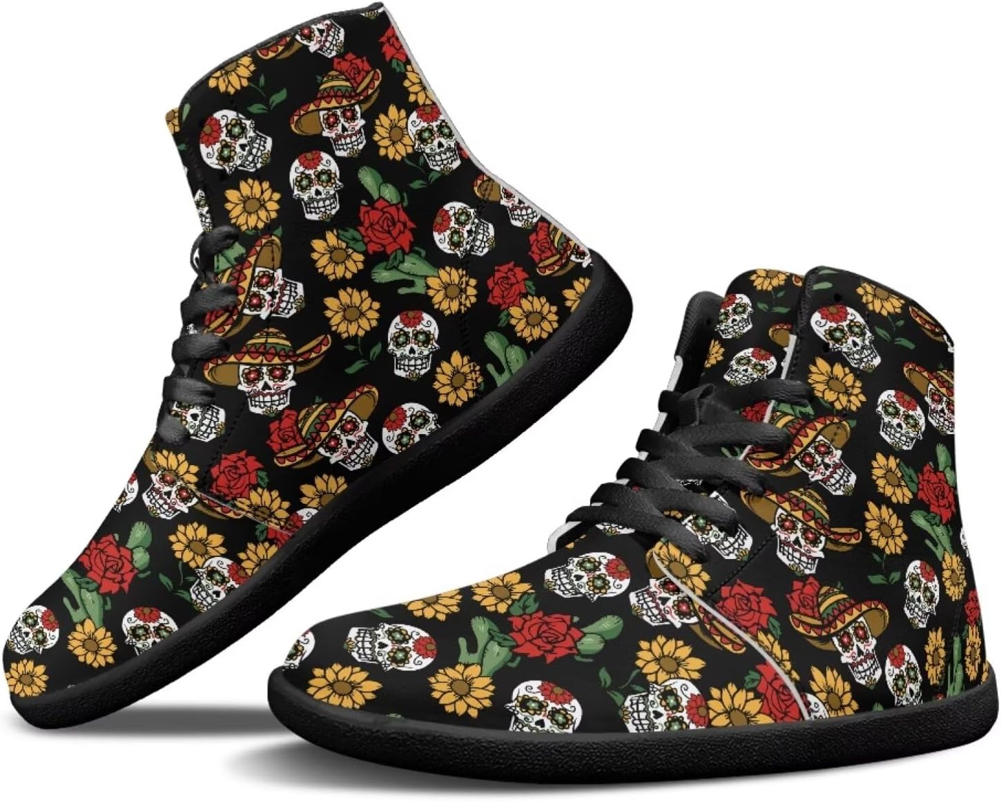 Высокие кроссовки Binienty для мужчин и женщин, шнуровка, босоножки, модные кроссовки с широкой носочной частью, водные туфли, спортивная обувь для улицы, Skull Sunflower
Высокие кроссовки Binienty для мужчин и женщин, шнуровка, босоножки, модные кроссовки с широкой носочной частью, водные туфли, спортивная обувь для улицы, Skull Sunflower