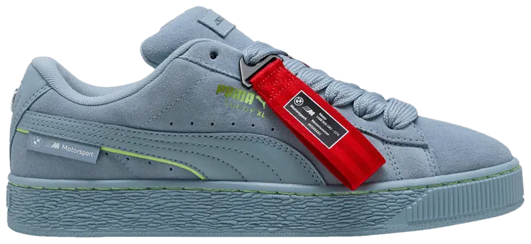 Кроссовки Puma BMW M Motorsport x Suede XL 'Blue Wash', синий 
Кроссовки Puma BMW M Motorsport x Suede XL 'Blue Wash', синий