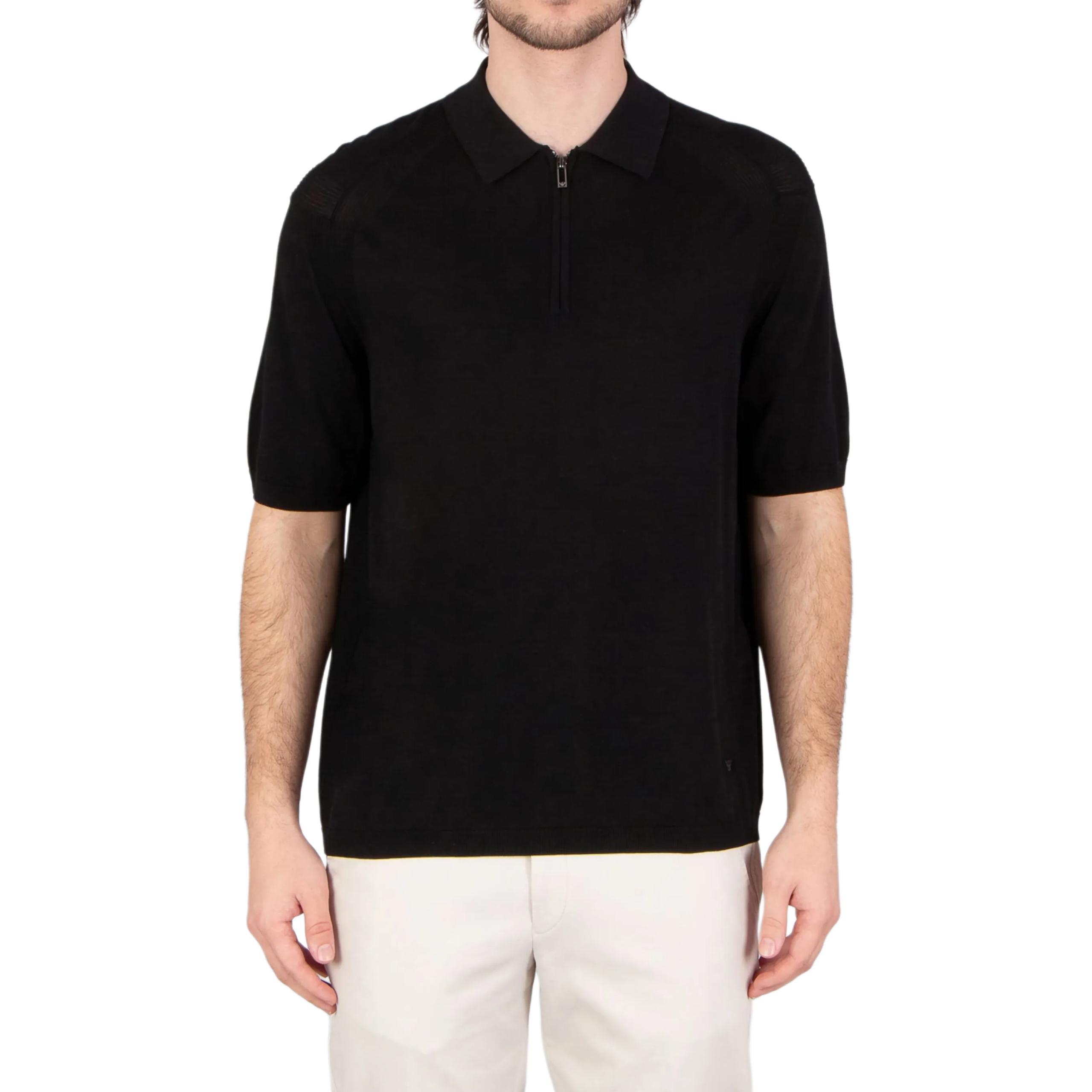 Полузастегивающаяся поло EMPORIO ARMANI, черный
Полузастегивающаяся поло EMPORIO ARMANI, черный