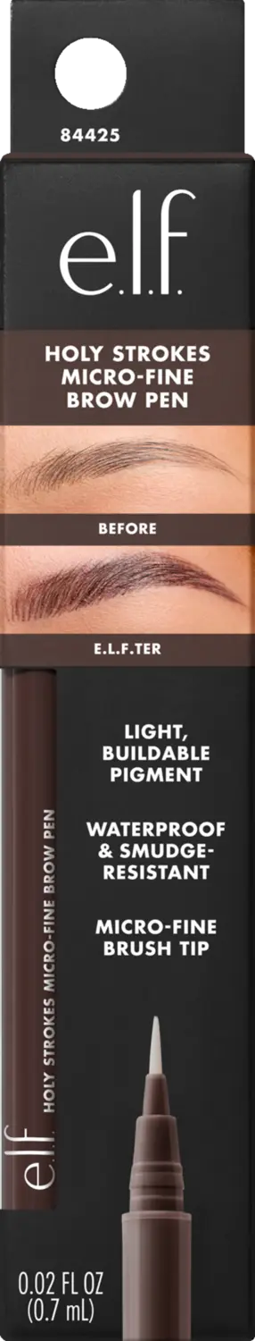 Карандаш для бровей e.l.f. Cosmetics Holy Strokes Brow Pen Deep Brown
Карандаш для бровей e.l.f. Cosmetics Holy Strokes Brow Pen Deep Brown
