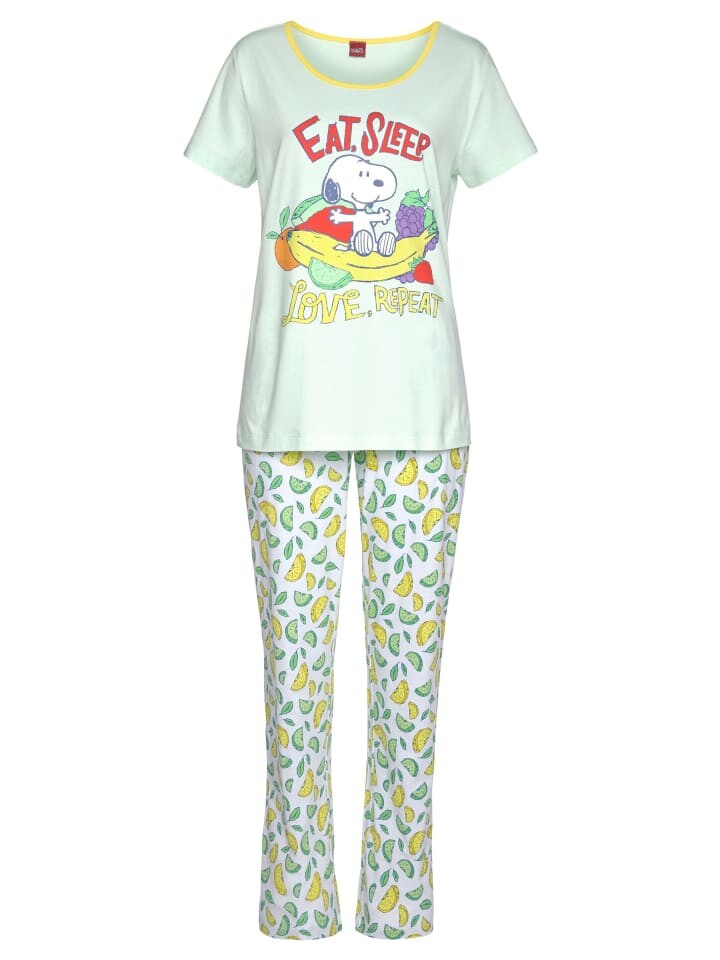 Пижама Peanuts, мятный
Пижама Peanuts, мятный