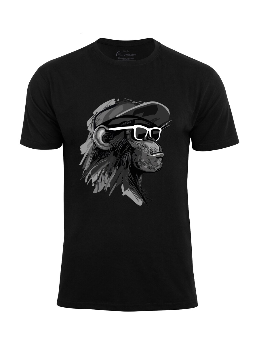 Рубашка Cotton Prime Cool Monkey mit Brille, черный
Рубашка Cotton Prime Cool Monkey mit Brille, черный