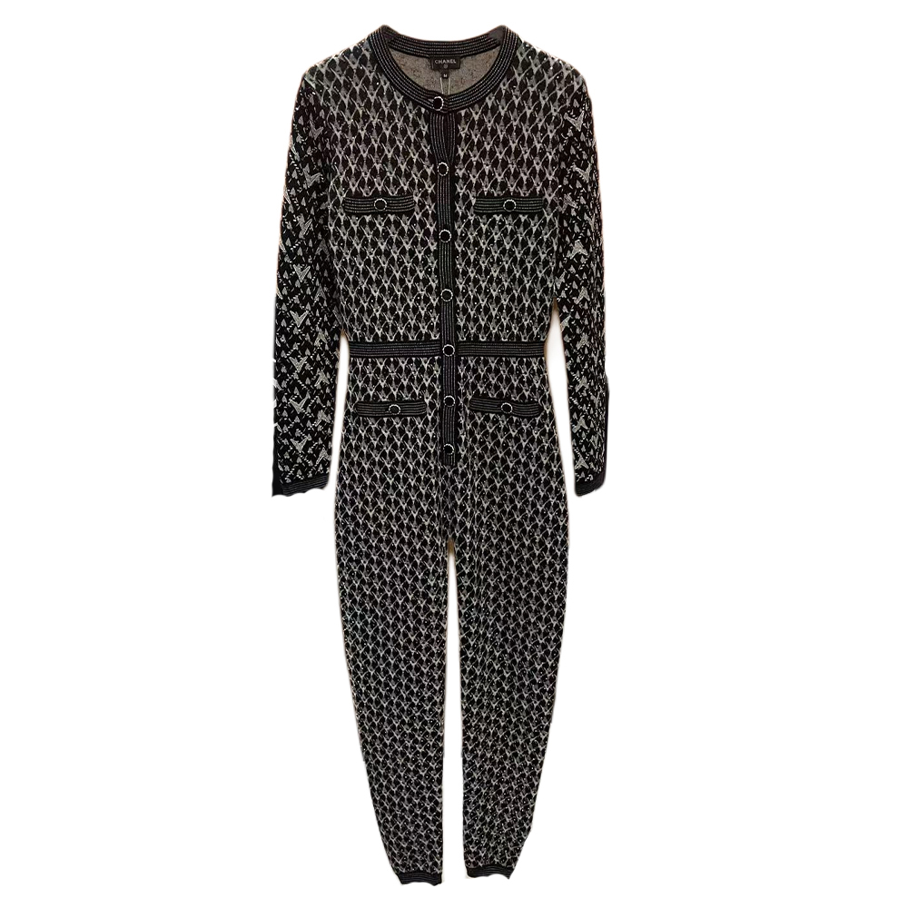 CHANEL Женский черный комбинезон
CHANEL Женский черный комбинезон